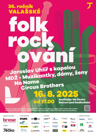 16.8. - 36. valašské folkrockování v Rožnově