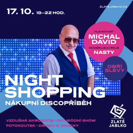 Podzimní NIGHT SHOPPING již v pátek 17. října!